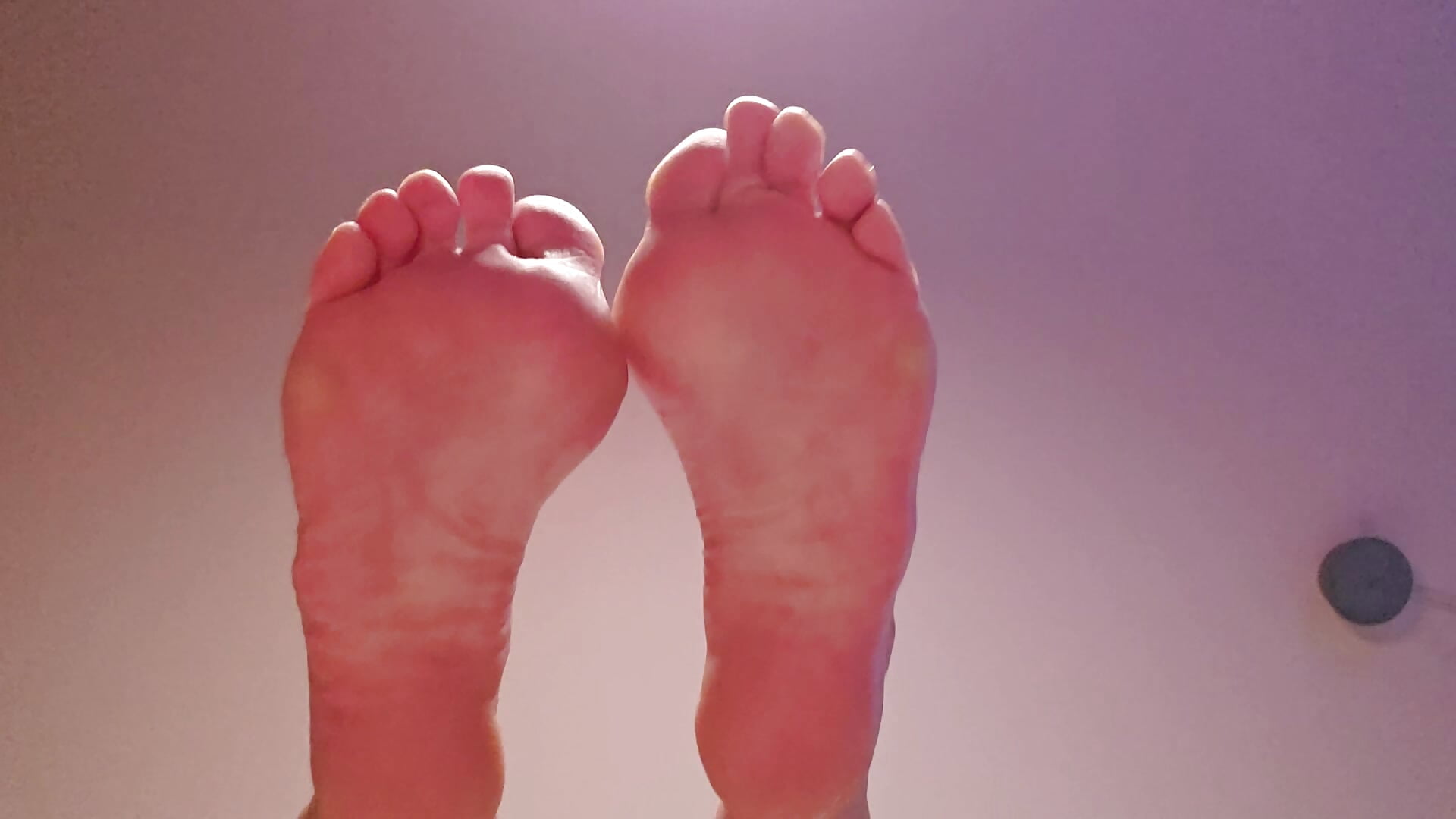 My feet on your face