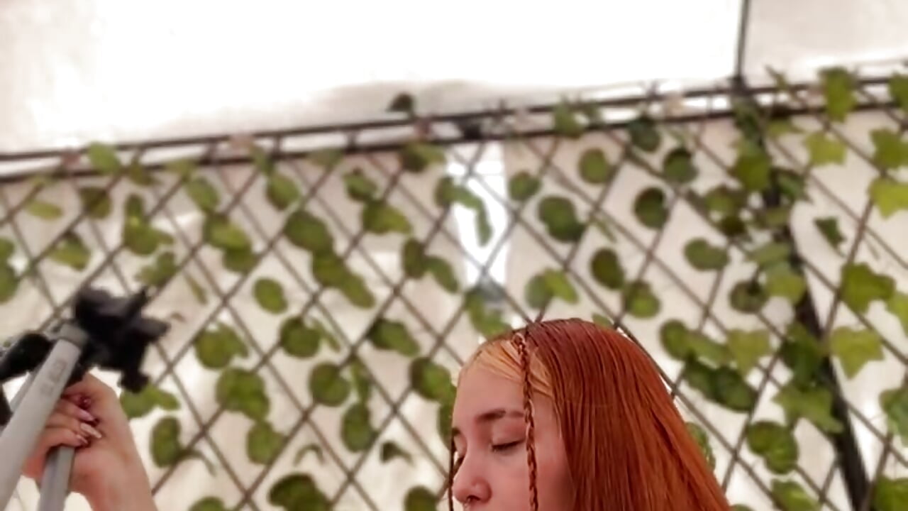 hot video in the garden 🔥