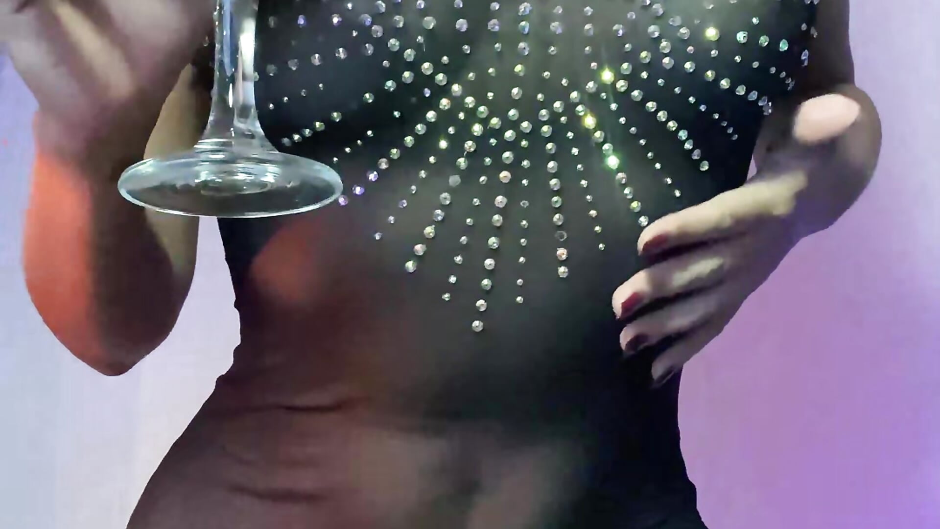 Black Wine Seduction - video by Carla_palmer_ cam model