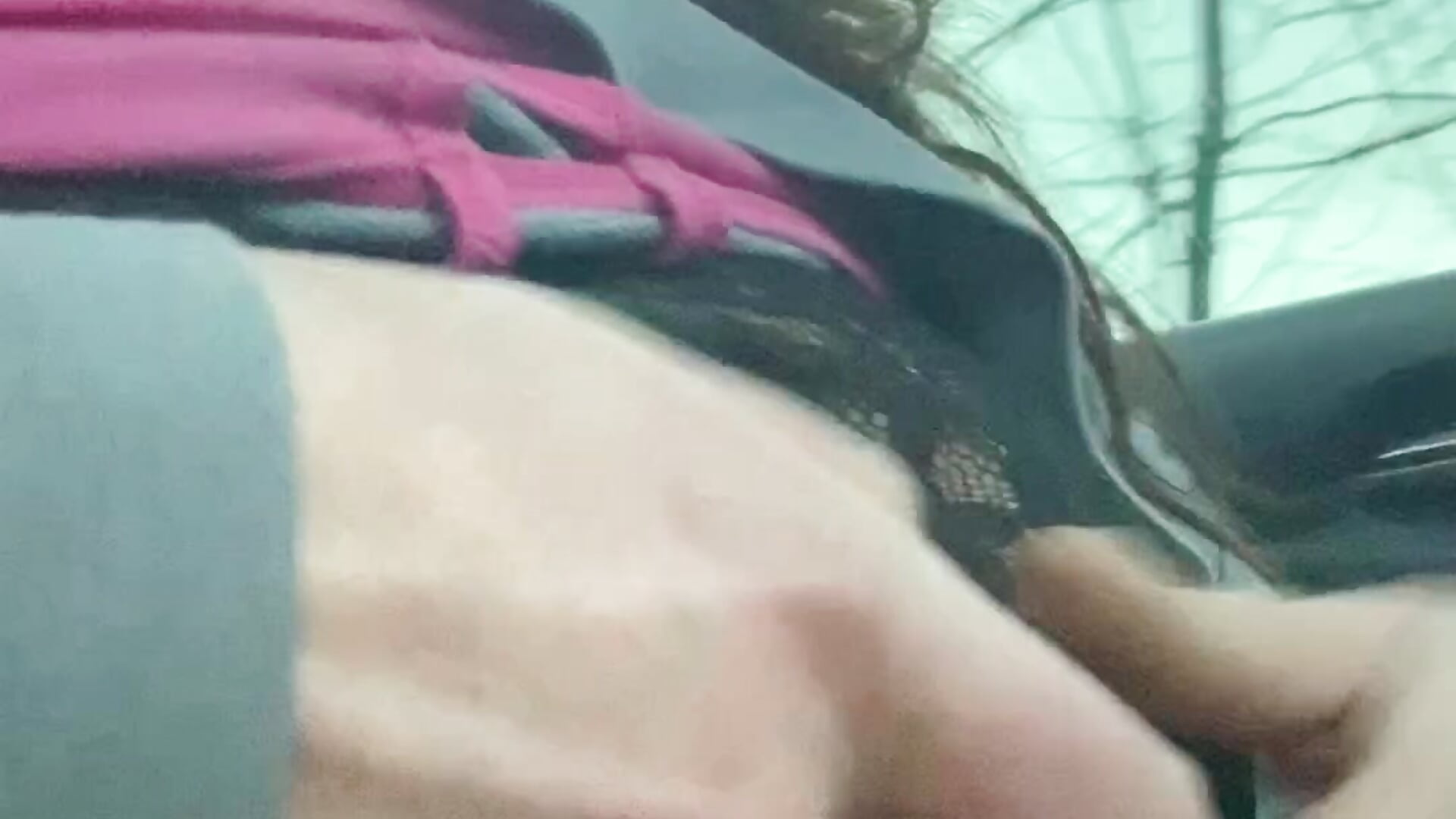 Rubbing tits while driving - video by Cherry_Lush cam model