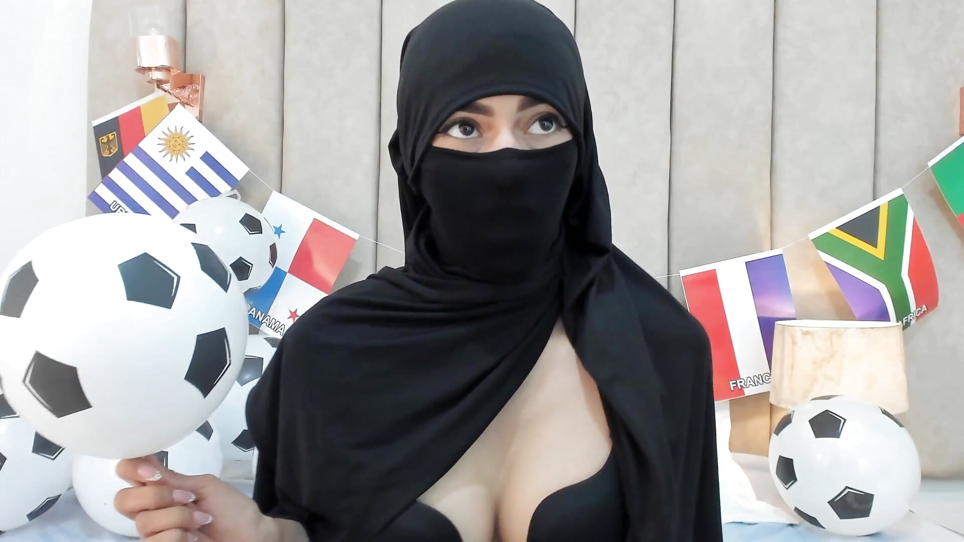 supporting the world cup⚽🏆💘 - _Zahiira_ adlı kamera modelinin videosu