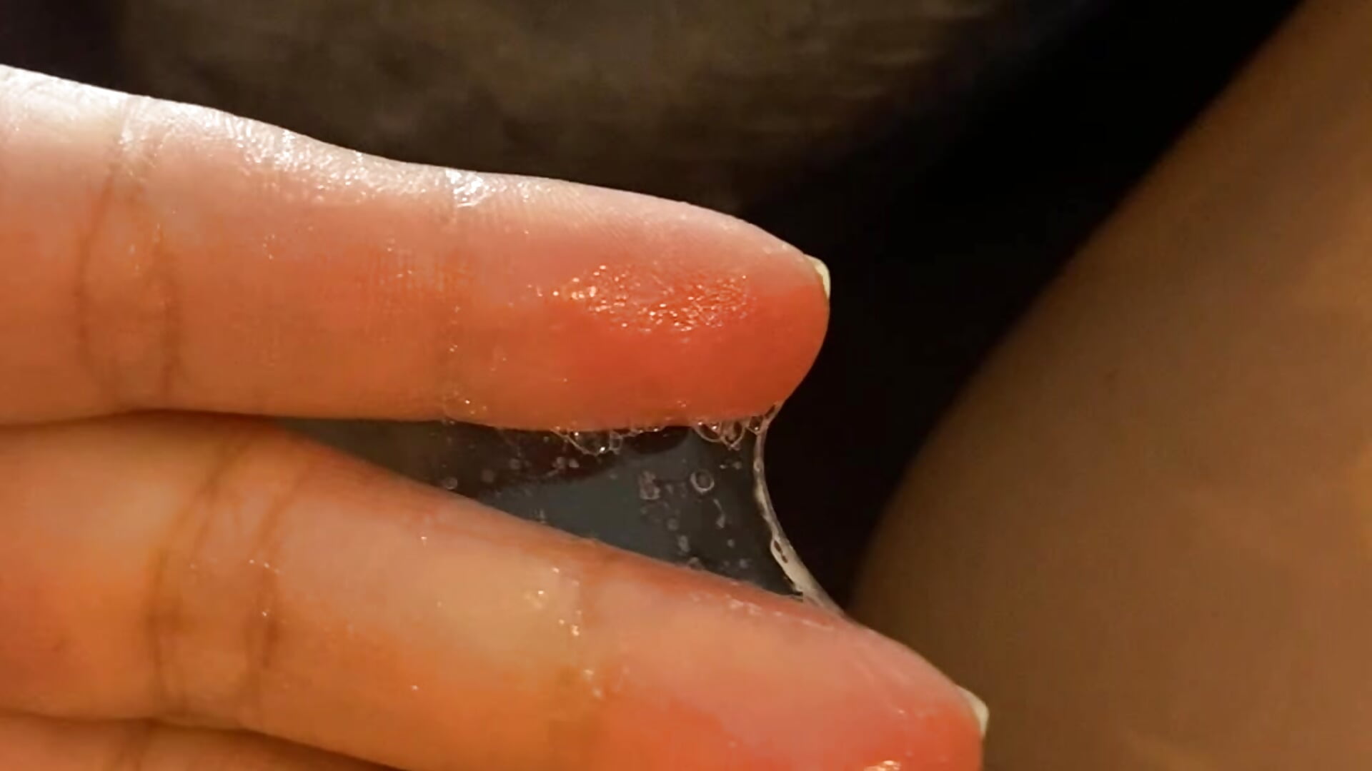 Lick my hot fingers for you🫠 - video by Aisha_poweer cam model