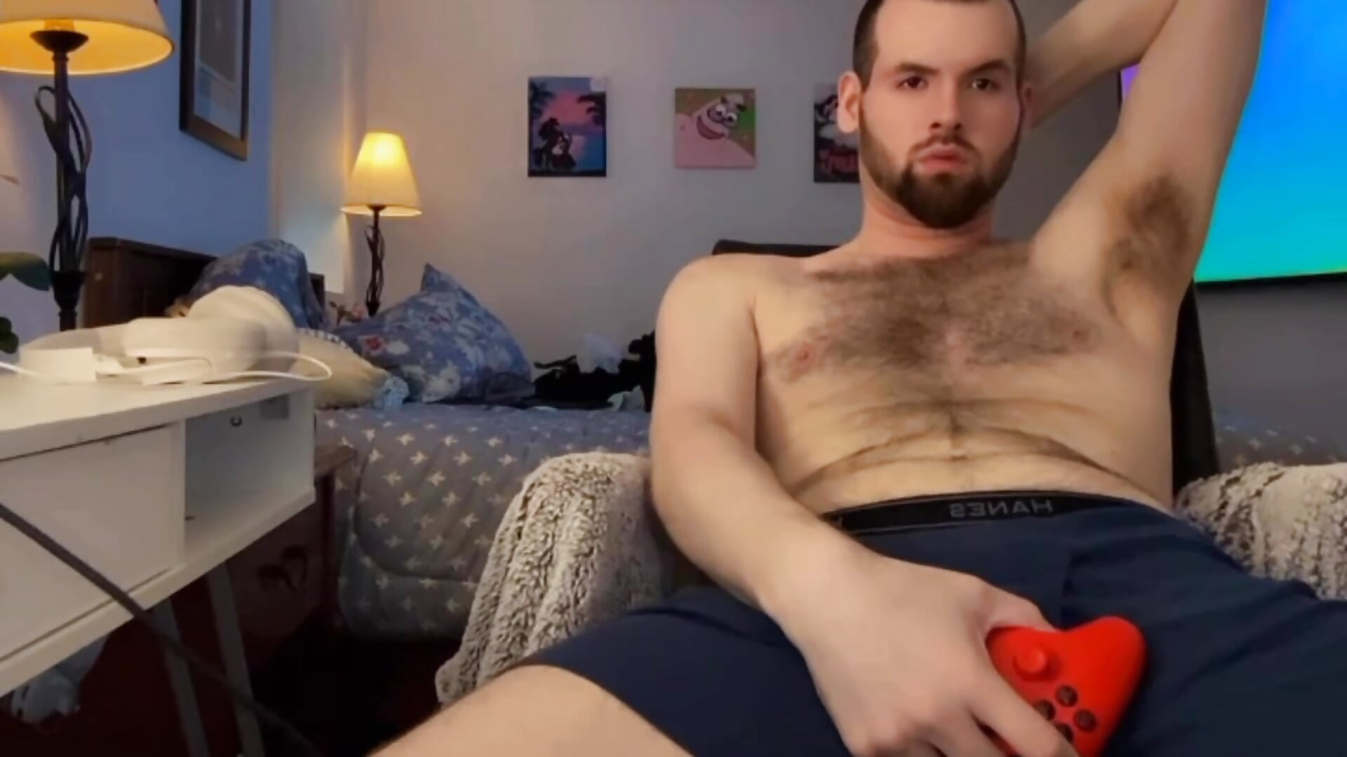 Gaymer - video by hairyavg cam model