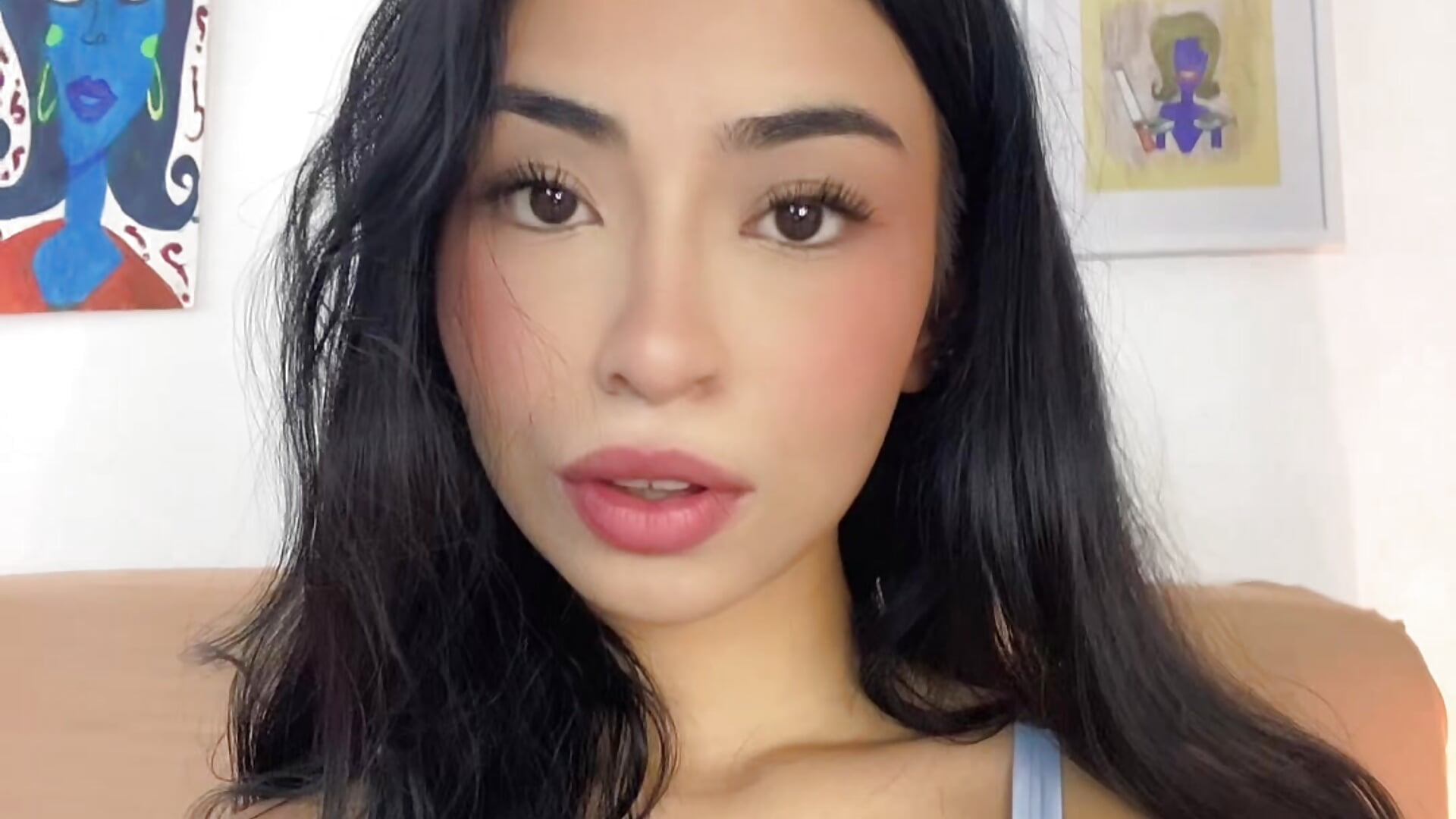 I was horny and I felt like it! 🩵 - video by AprilAddams_ cam model