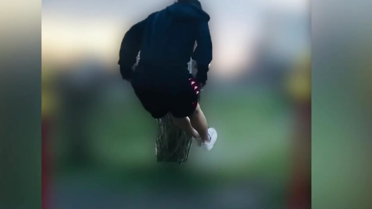♡ムチムチ空中逆上がり♡※今より約５kg痩せてる頃