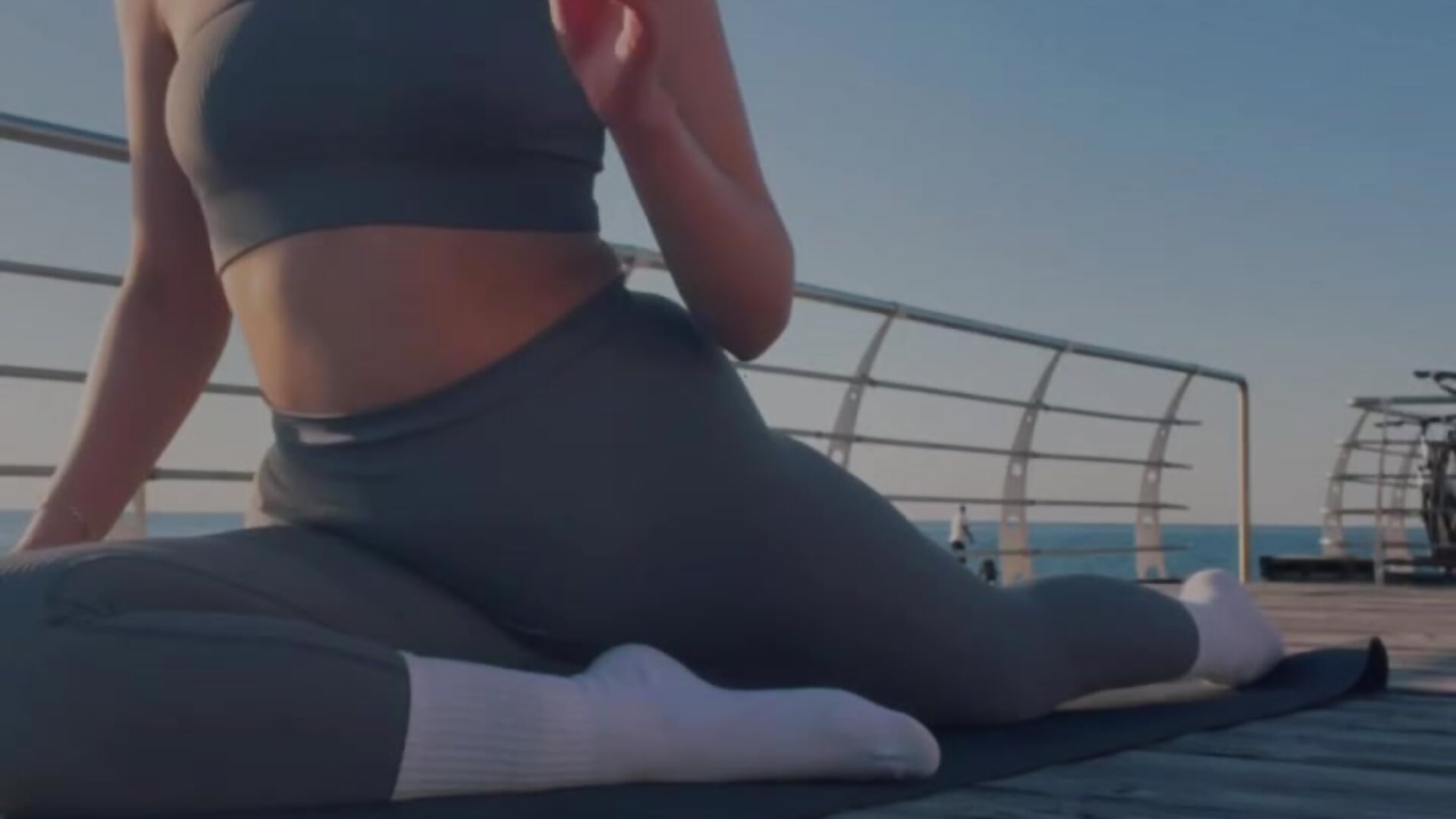 Fuck on the Beach: From Yoga to Hardcore Sex by the Waves🥵🤤😉😍 - video by Real_cutie1 cam model