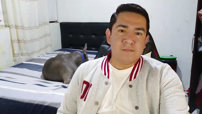 Mi habitación, mi desorden jajajaja y mi compañero Taro - video av Jsanti17 cam-modell
