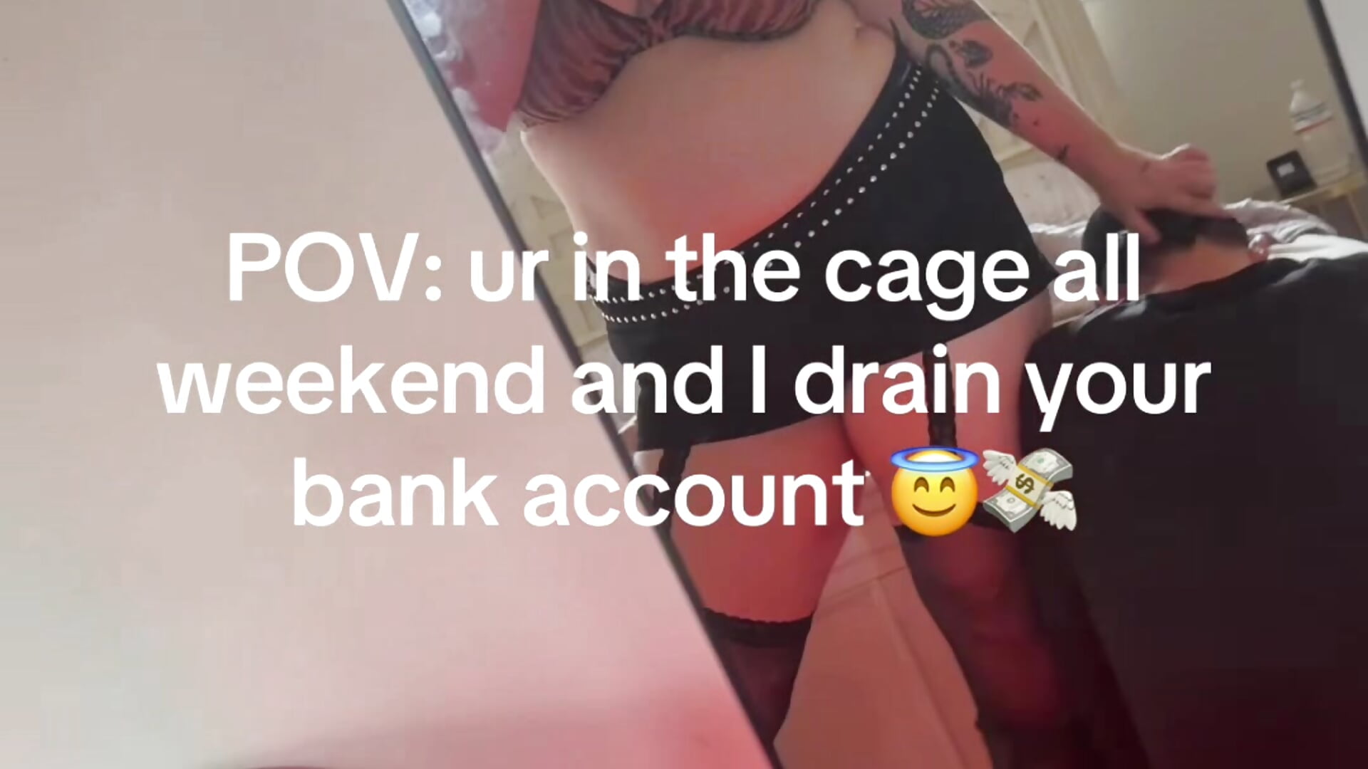 POV: i lock you in the cage all weekend - vídeo de gothgoddessmia modelo de câmara