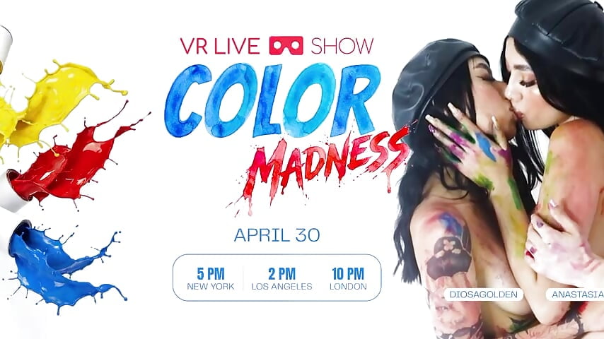 COLOR MADNESS 🎨－カメラキャストのAnastasiaColemanの動画