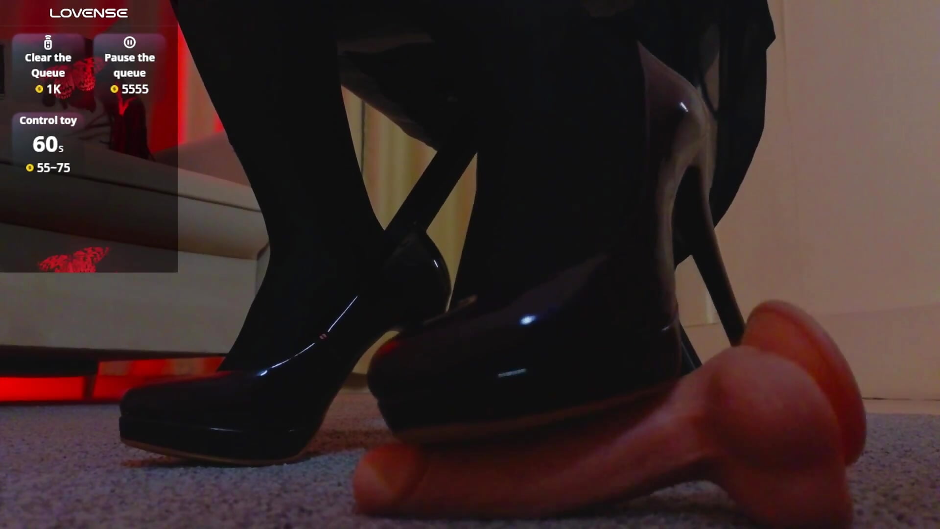 Under Her Heel: A Lesson in Obedience