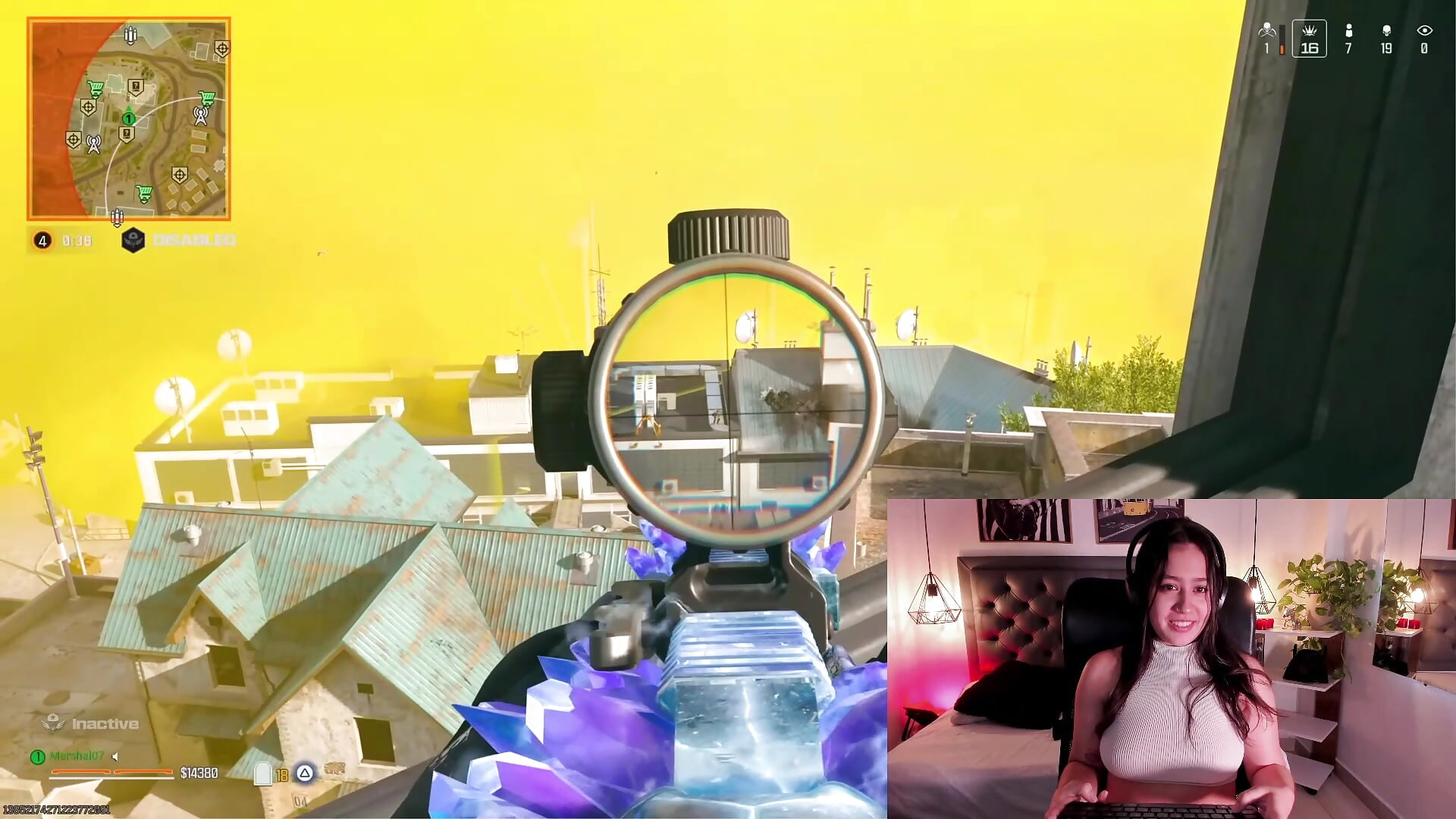 sexy gamer girl 😍 - video by aisha_duque cam model