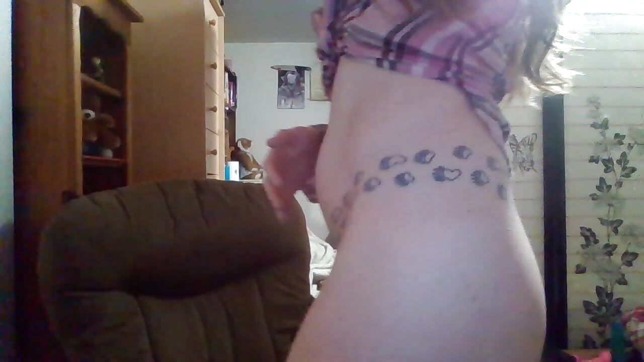 Body tour tattoos - video by Tittygirl8 cam model