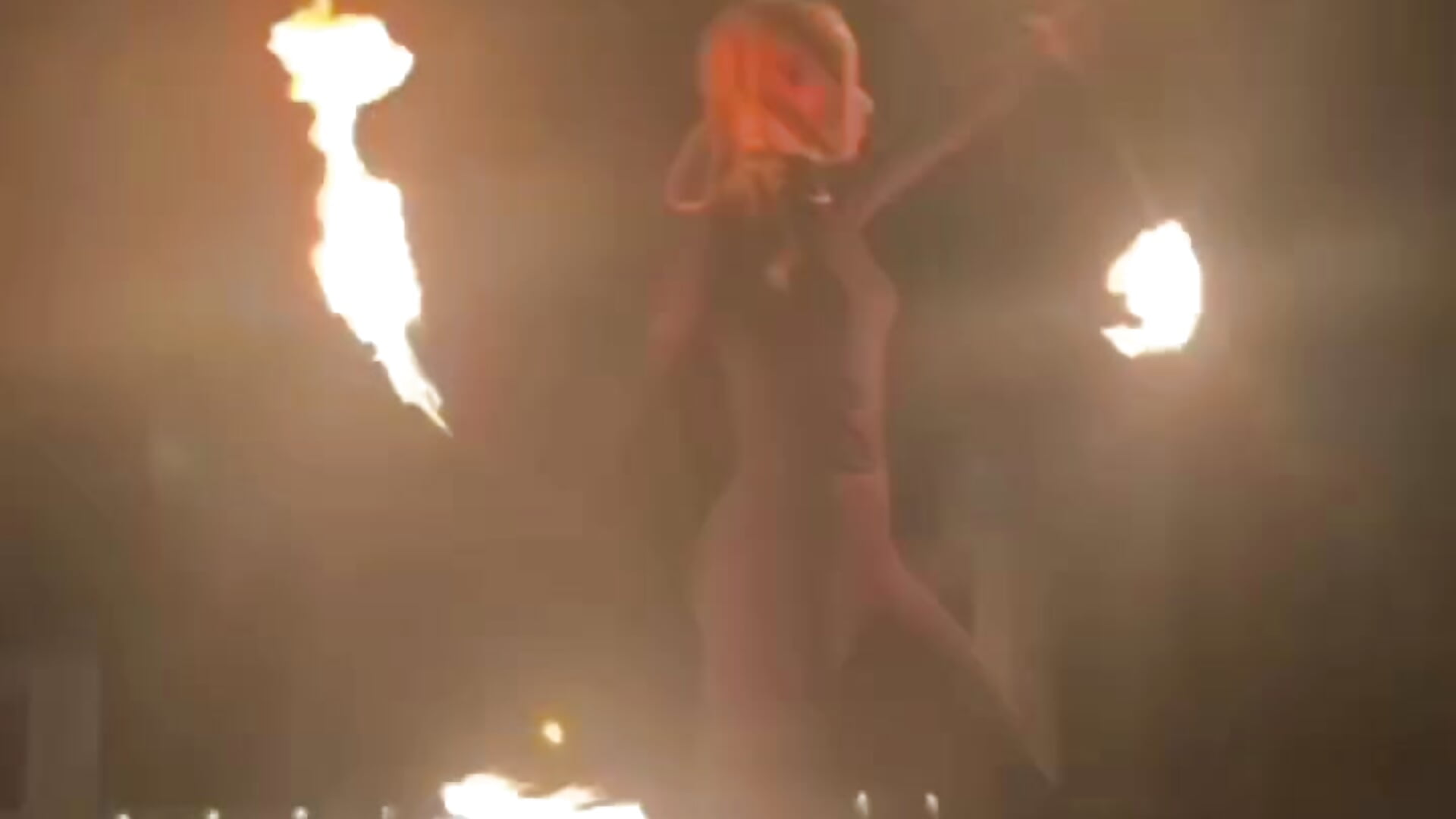 fire show - video by Emma_Frosty cam model