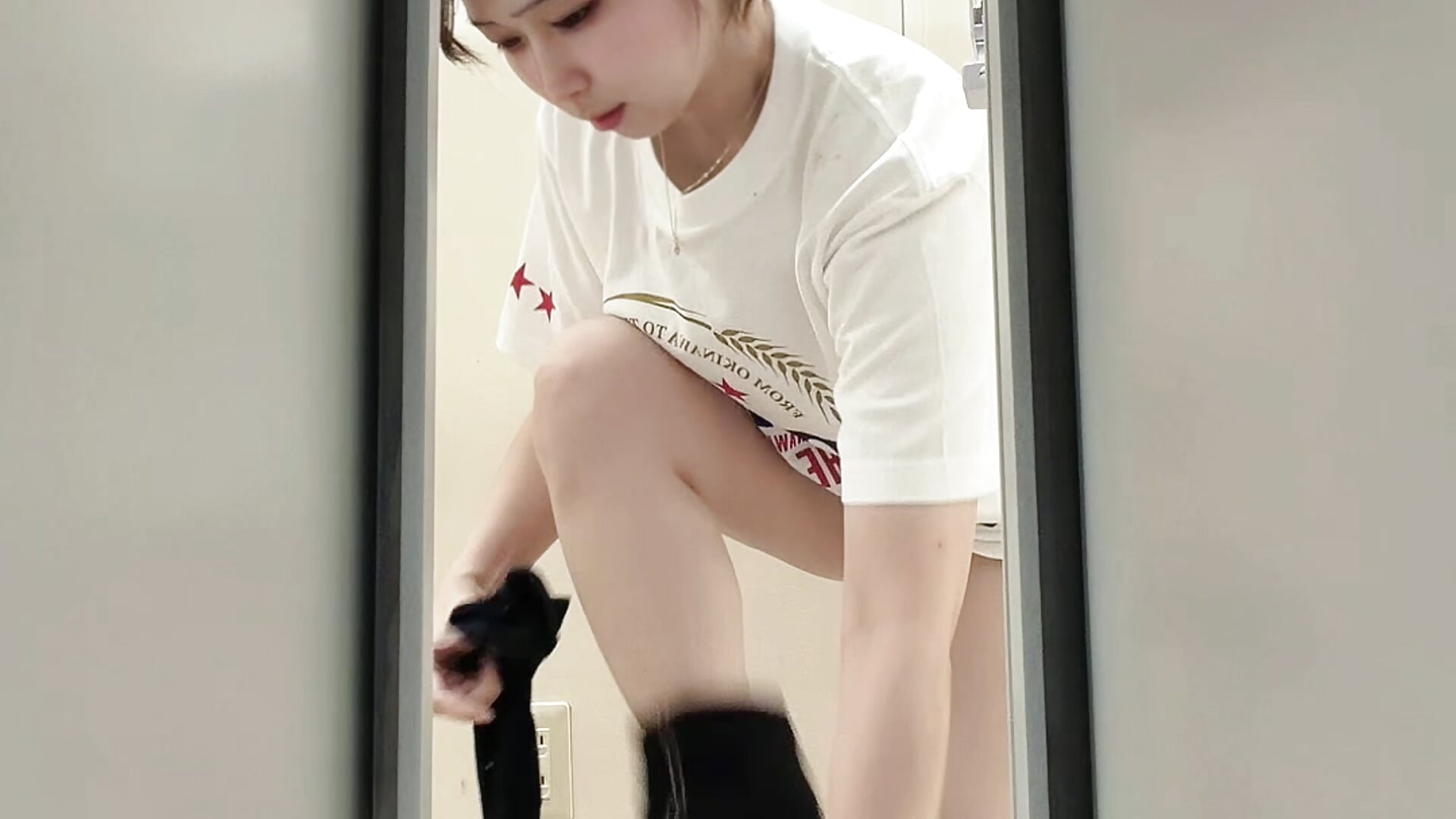 えまの職場で…生着替え🫣💖すぐ消しちゃうかも///