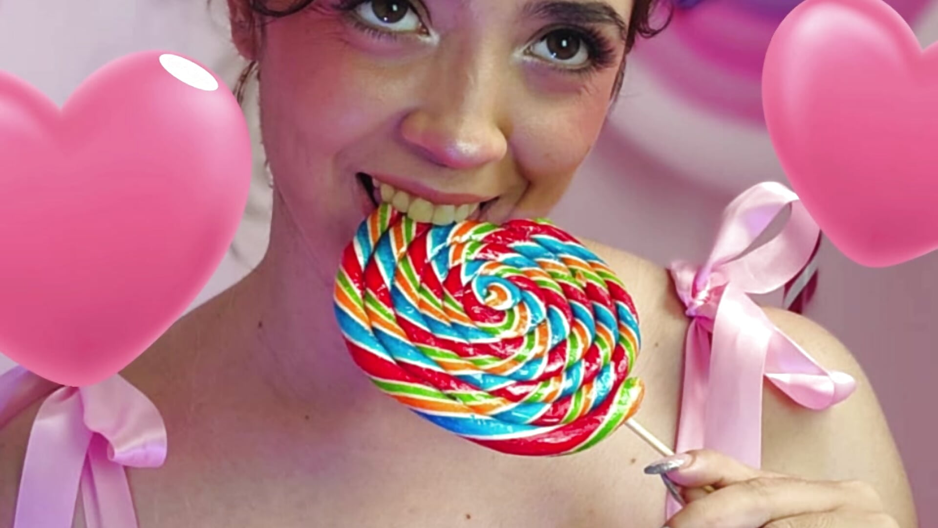 hi ❤️🤍 candy - video by summi10 cam model