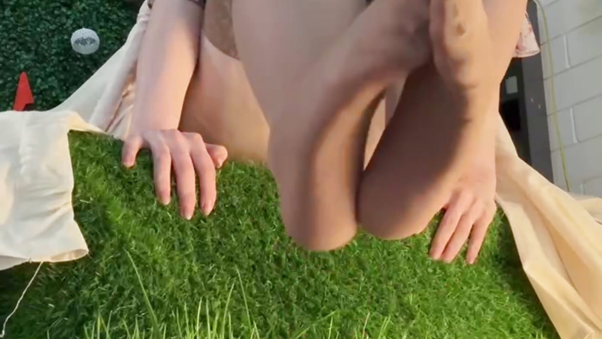 My legs in beige stockings))) - video av TessaMill cam model