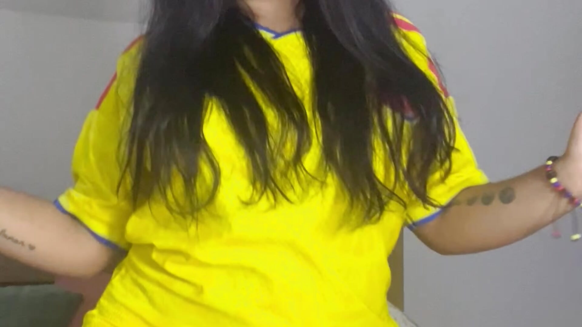 Vive conmigo el mundial 💛💙❤️ - marywhitee__ adlı kamera modelinin videosu
