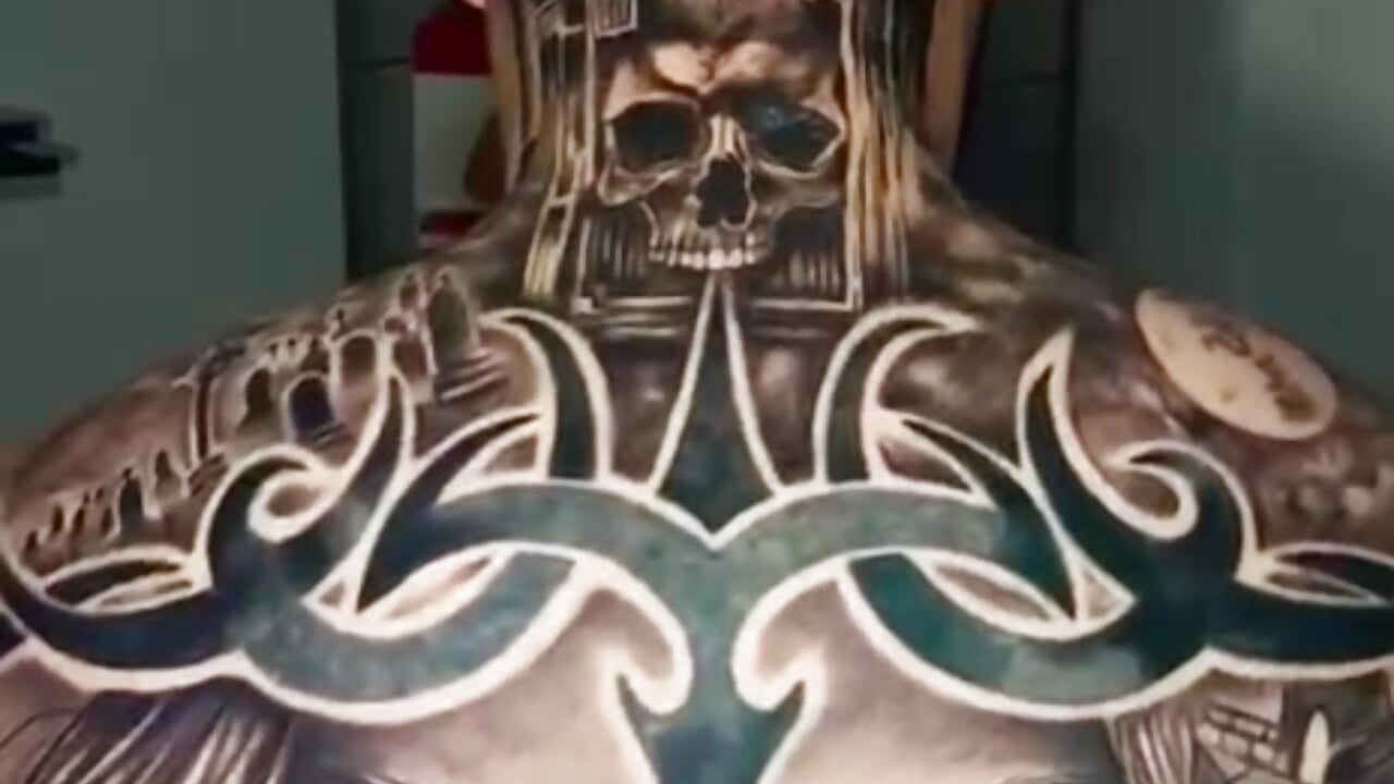 Enjoy my tattoo process how my back goes