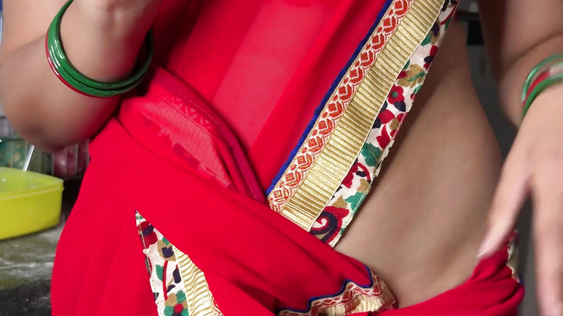 Your Indian wife is cooking for you but you can’t resist her. Let’s do it in the kitchen. (Hindi) - video by i-scream cam model