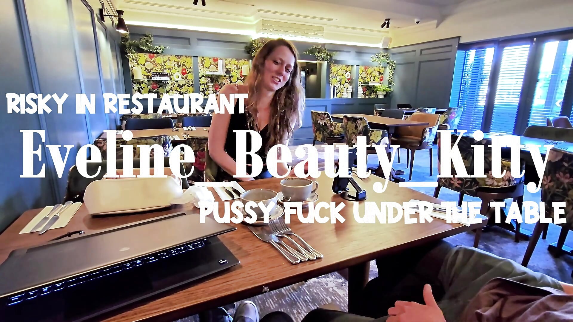 🔥Trailer🎬 I GOT BANNED from THIS HOTEL Risky In Restaurant Pussy Fuck Under The Table - video by Eveline_Beauty_Kitty cam model
