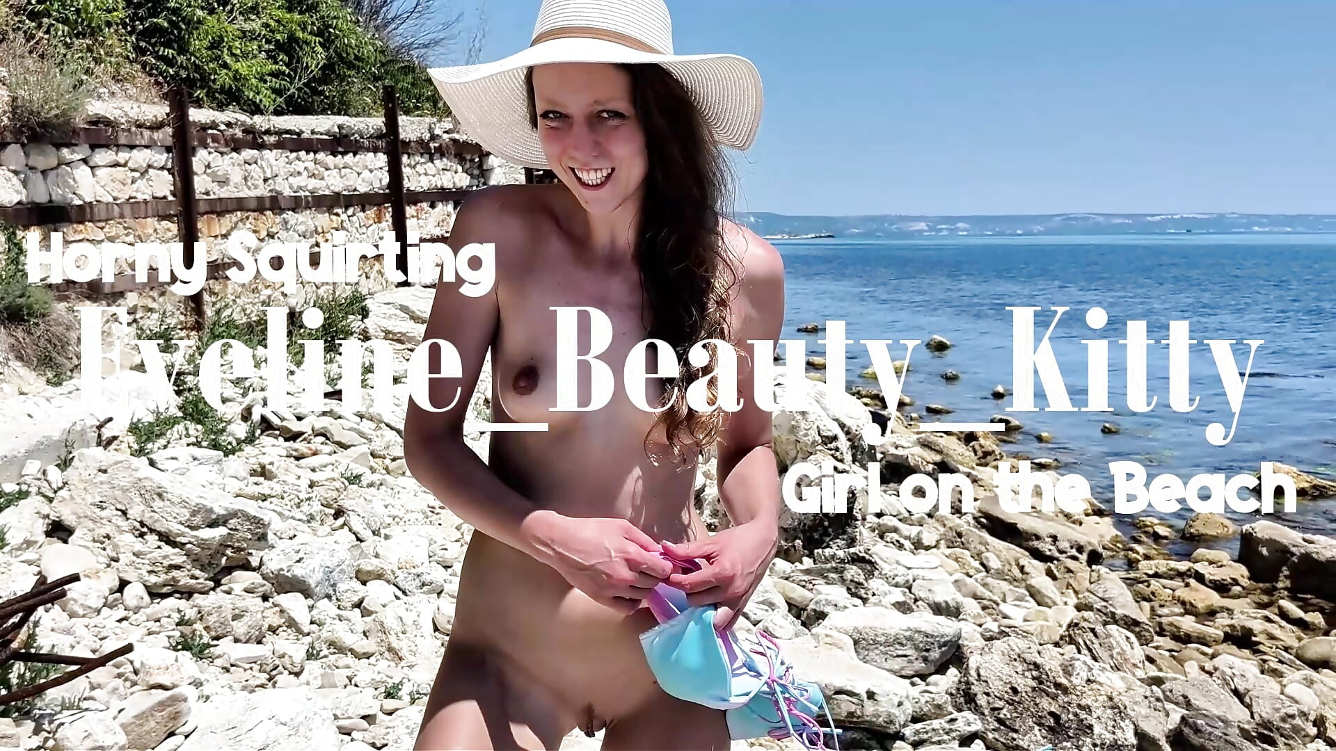 🔥Trailer Full Film🎬 Horny Squirting Girl on the Beach - video by Eveline_Beauty_Kitty cam model