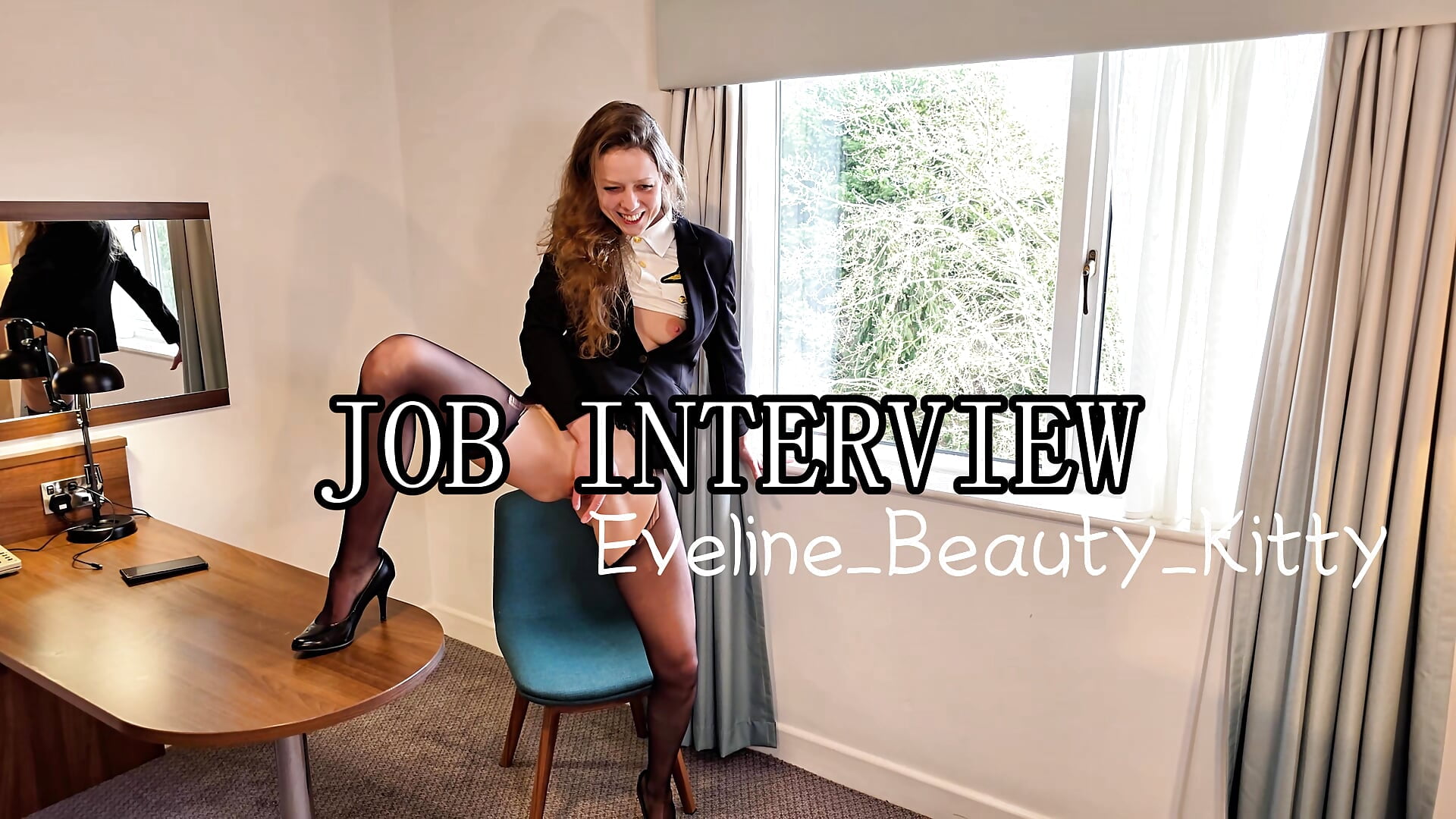 Trailer: Boss Girl Cams before Job Interview - video by Eveline_Beauty_Kitty cam model