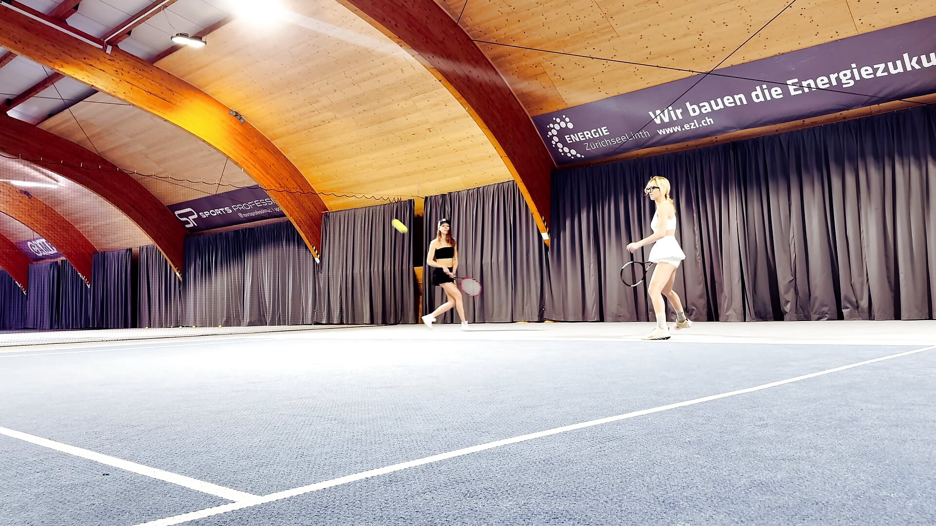 SFW Girls play Tennis (EXTRA) - video by Eveline_Beauty_Kitty cam model