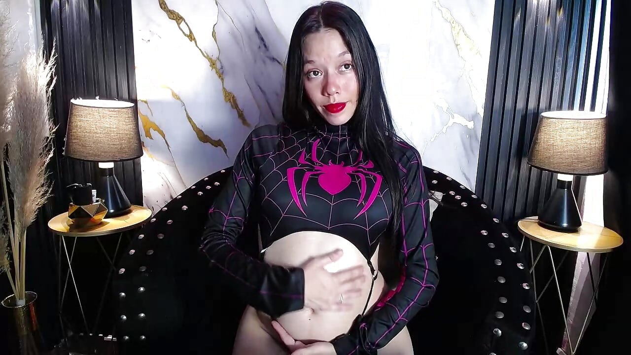 spider pregnant girl wants you to fill her pussy with your milk 🕸️🕷️ – video af Pregnantdoll_sub