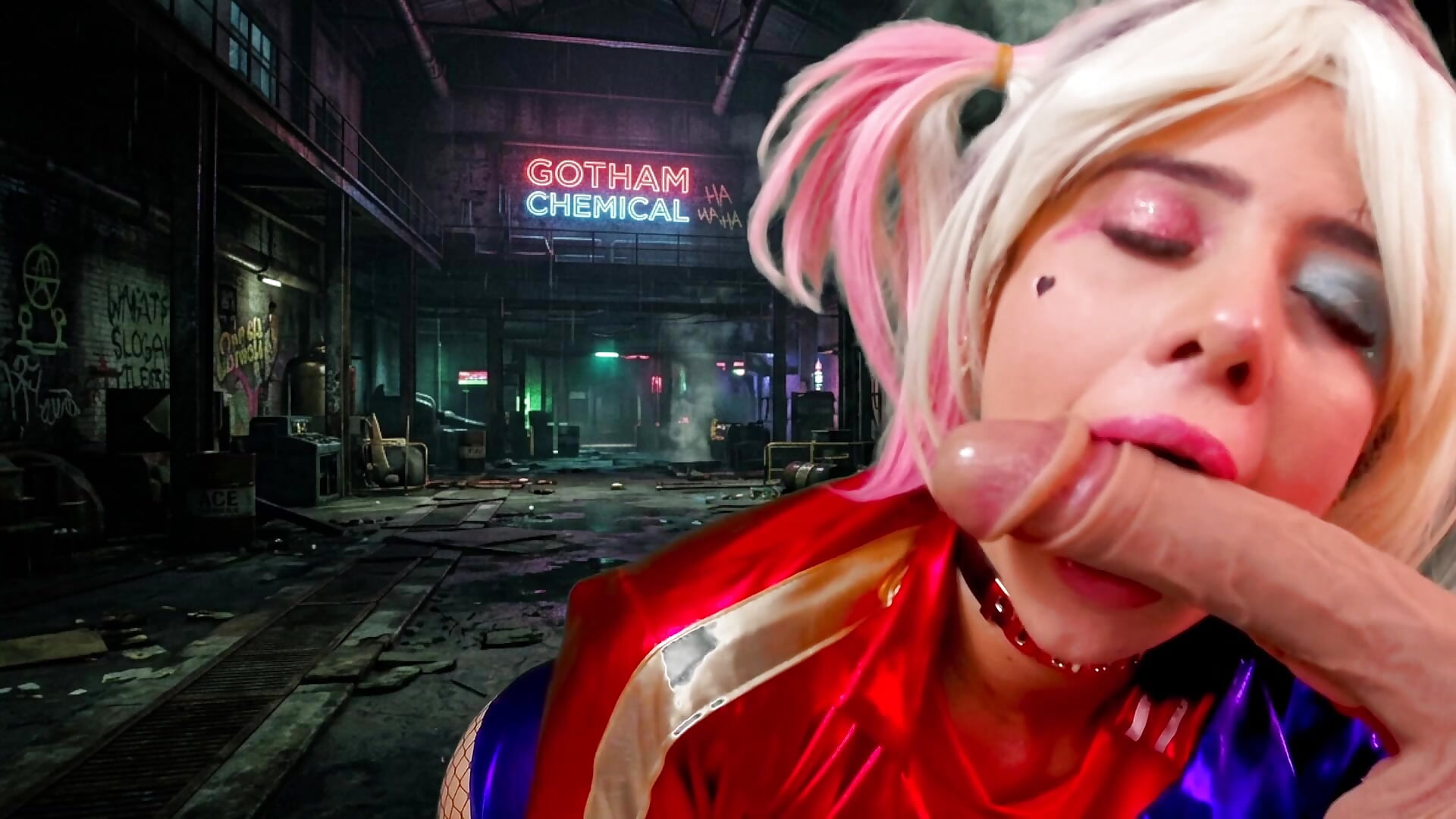 Harley Quinn licks your cock - Vídeo de XXMILE, modelo de vídeos