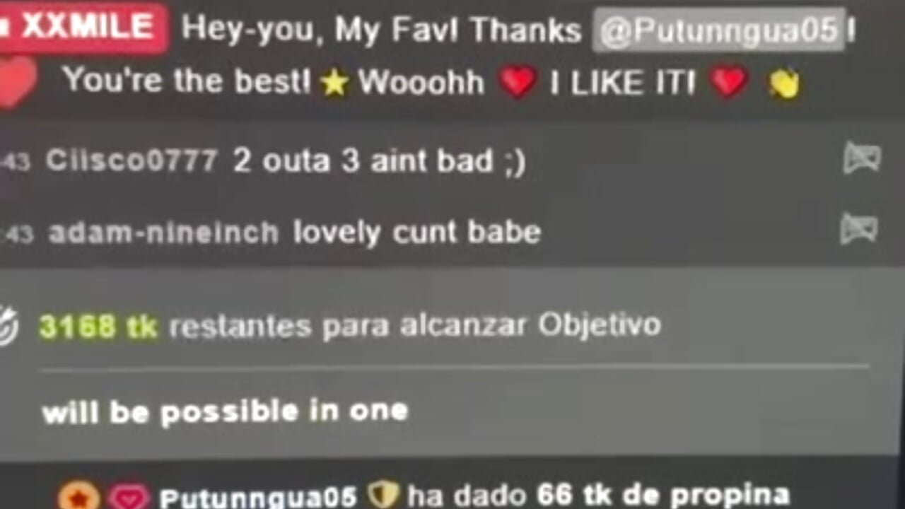 thanks for your support  I LOVE YOUU - video by XXMILE cam model