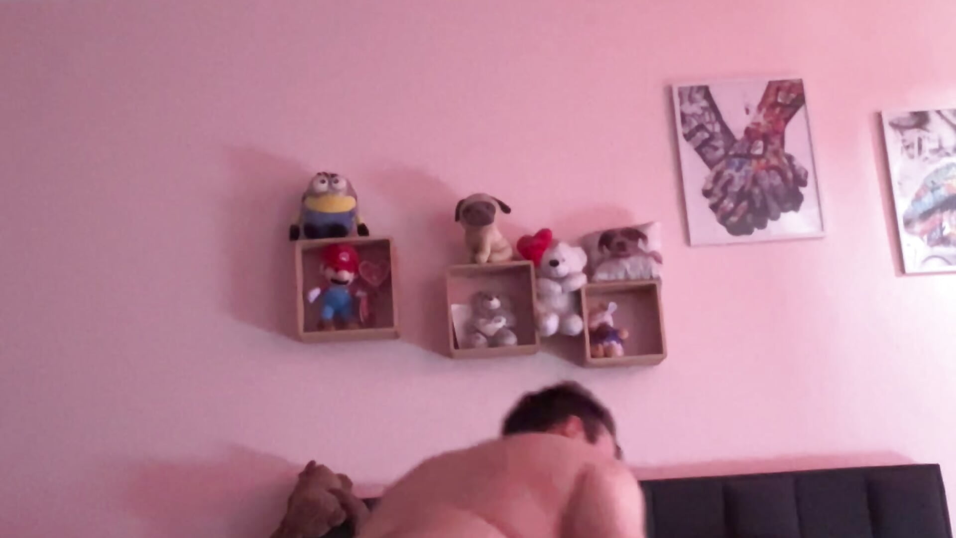 Dildo gefickt