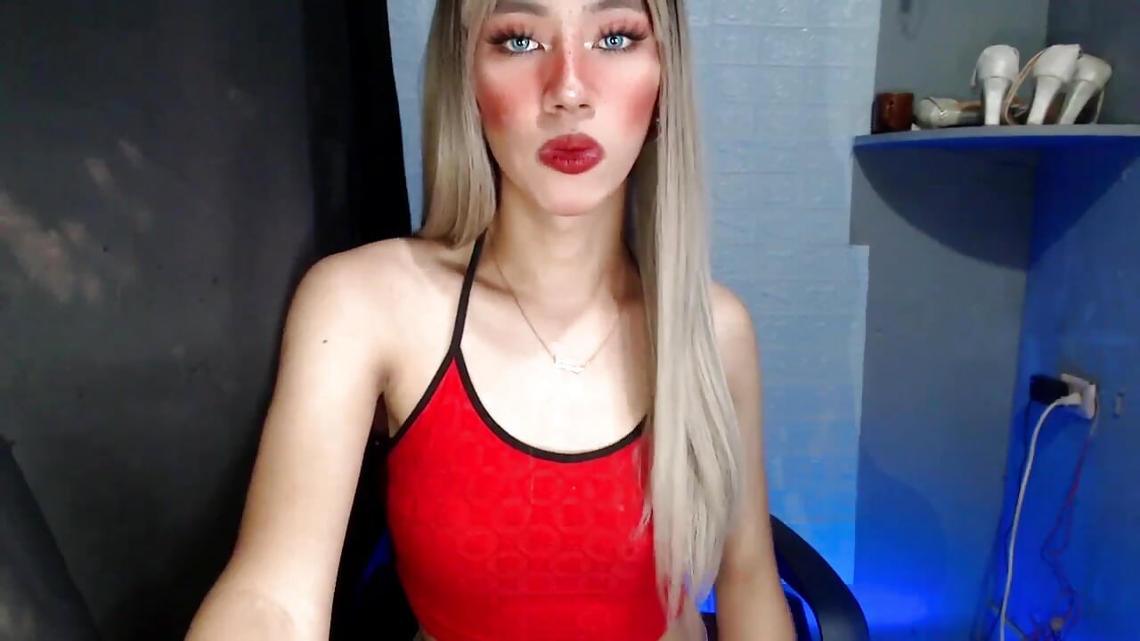 Kathy in red