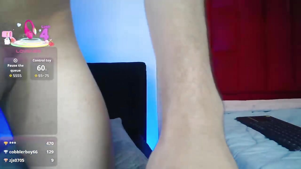 Cum in missionary in my leg and hole :b
