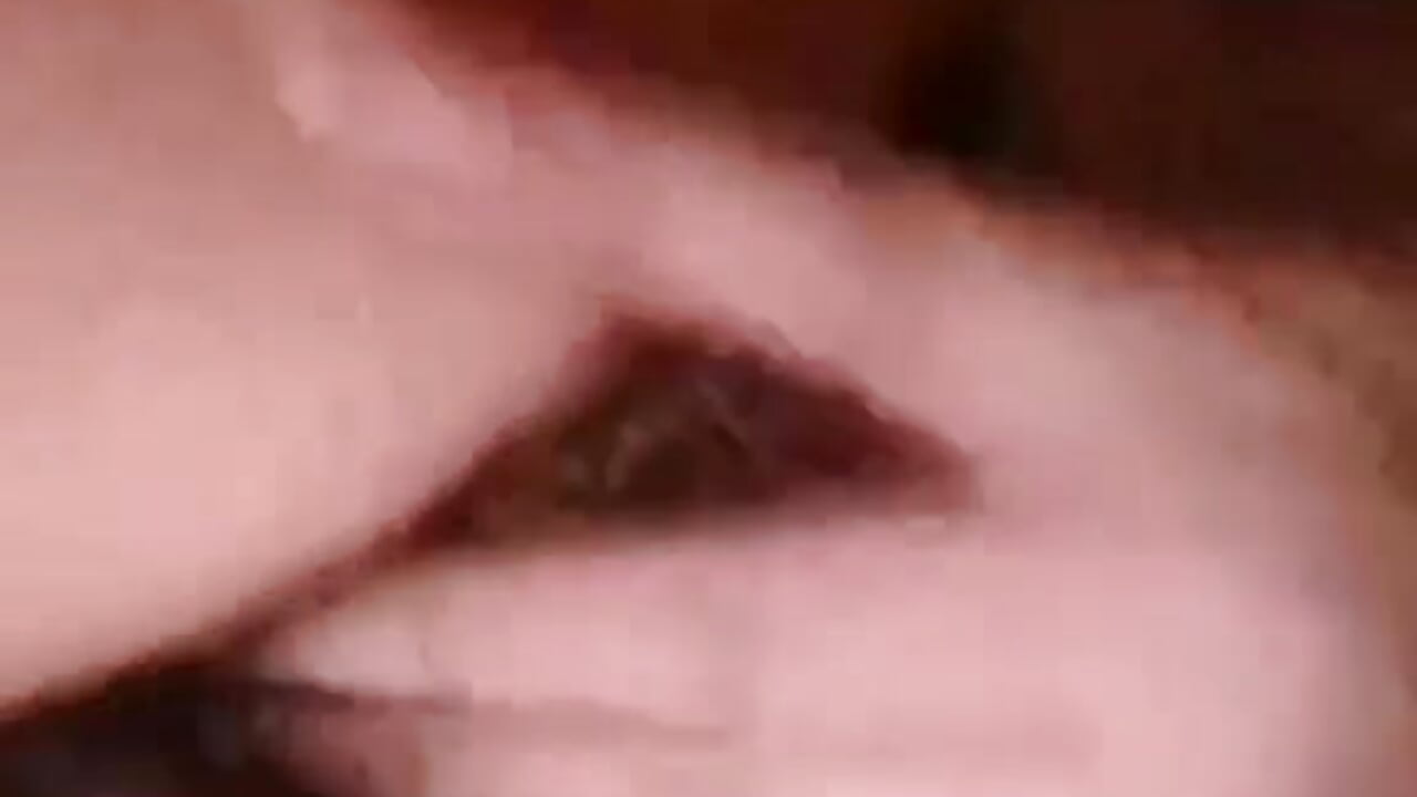 Playing my hairy pussy close up