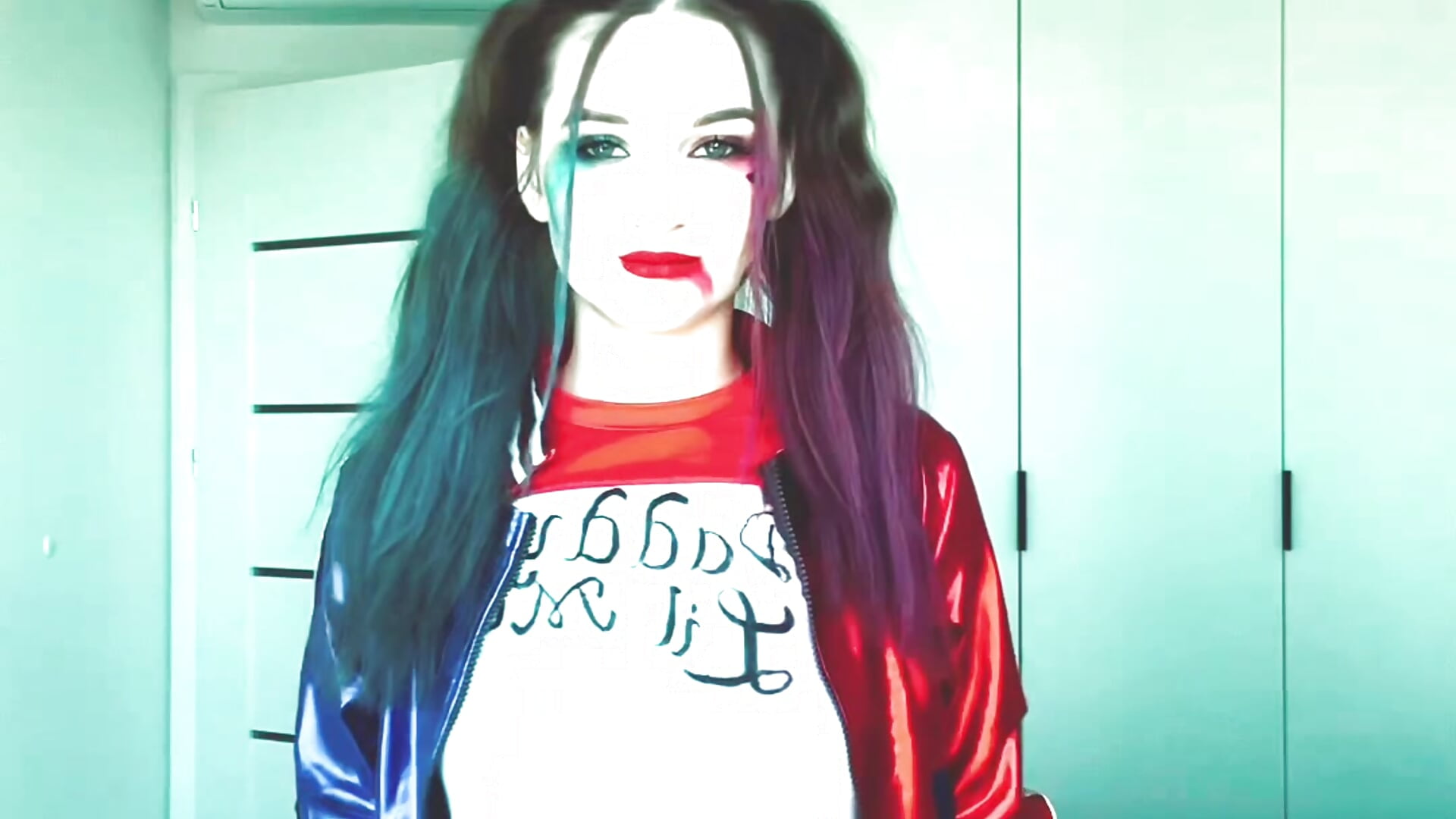 in a Harley Quinn costume 😈🔞🔥 - video av AdelinaEmber cam model