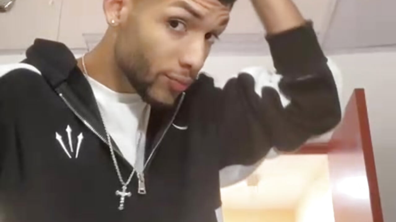 “You are no doubt… “You are certainty disguised as temptation.” 🖤 – видео вебкам-модели Thiagoferreti