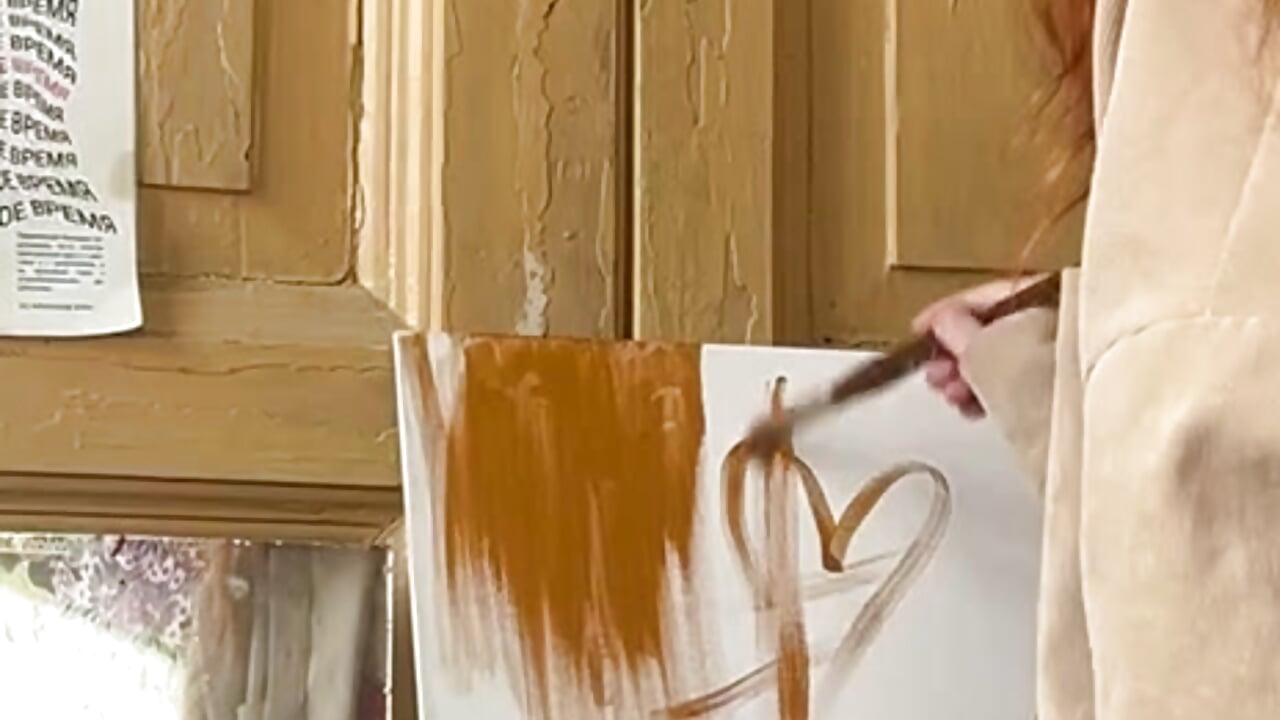 Share my art energy with you ❤️‍🔥 – видео вебкам-модели Violet_Griffen