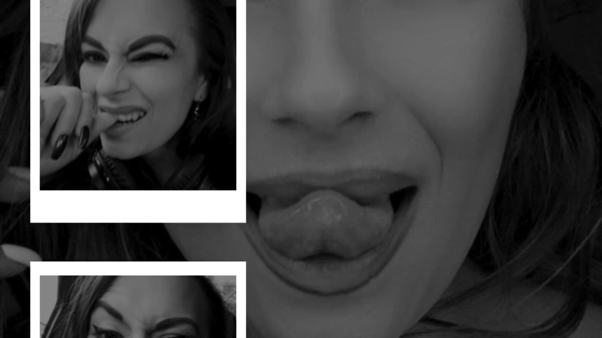 Funny Black&White – video modela na kameri TanyaJade888