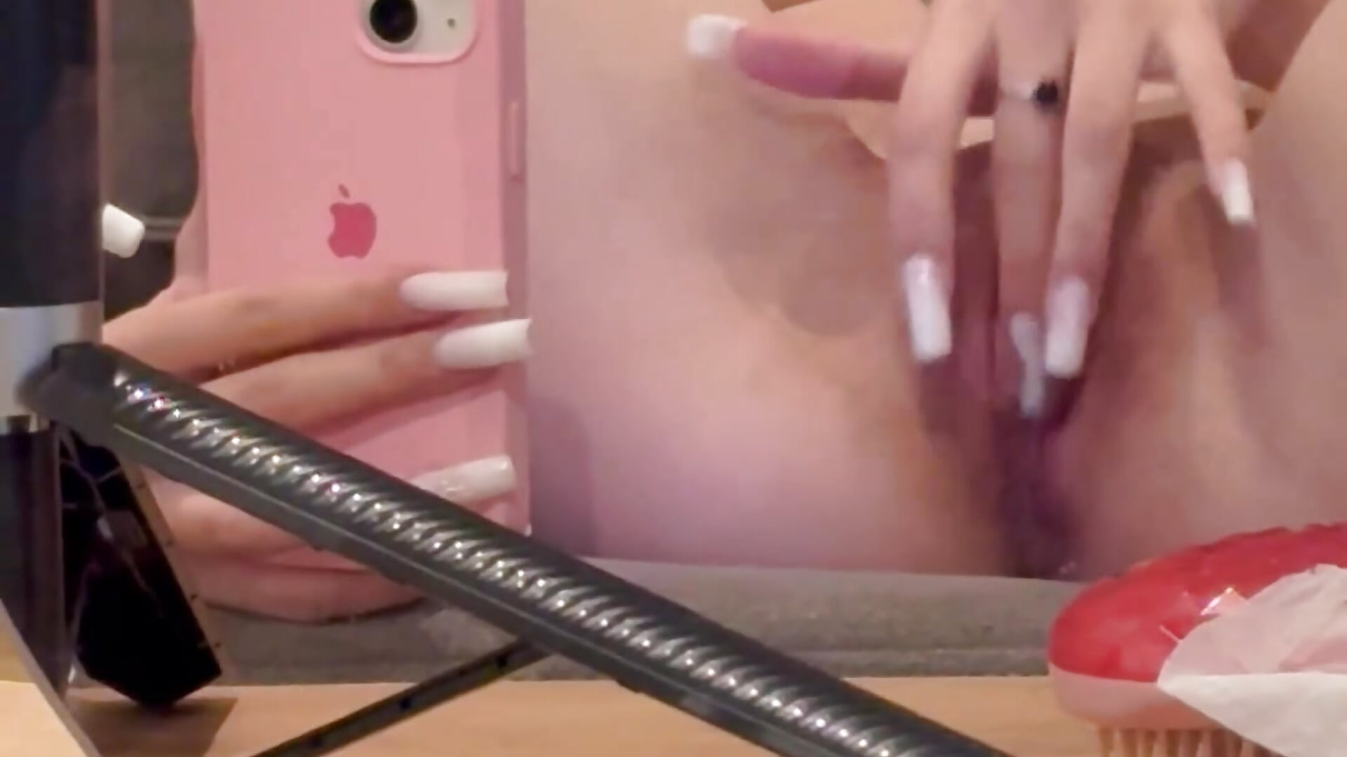 Alice caresses pussy - video by TenDouble cam model