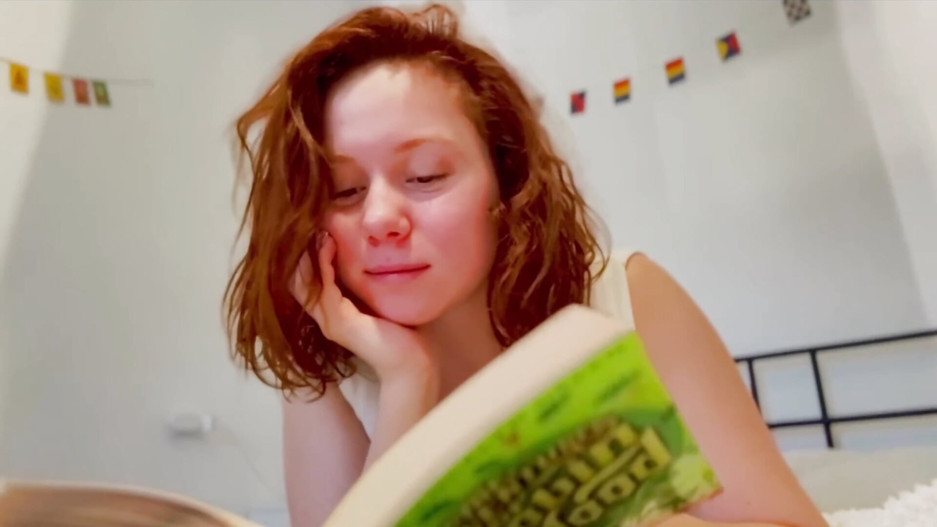 Read my fav book - video by LeilaFrere cam model