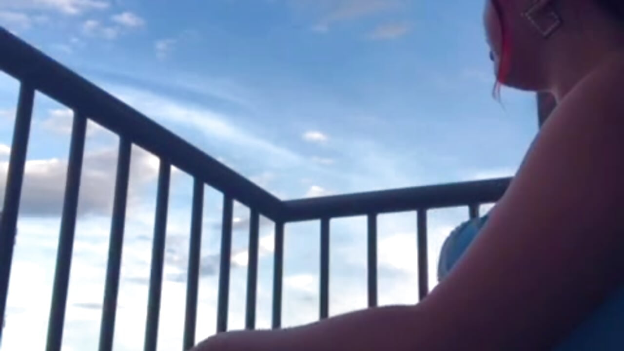 I love the sky and its colors - clip cu pamelalambert model videochat