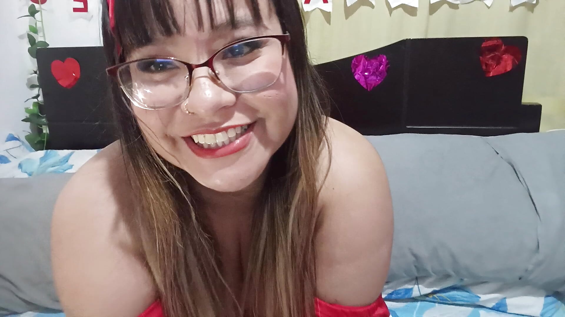 Feliz San valentin – video modela na kameri AsshleyVillaloboss
