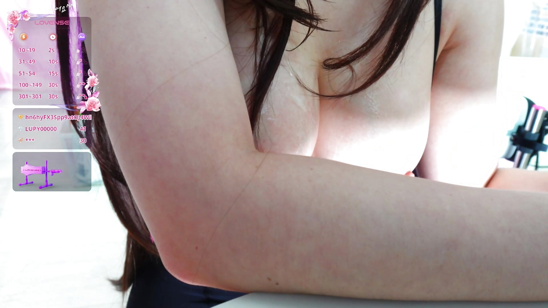 #파이즈리 #가슴정액 #검정스타킹 #발패티쉬 - video của người mẫu cam Cupid_33333