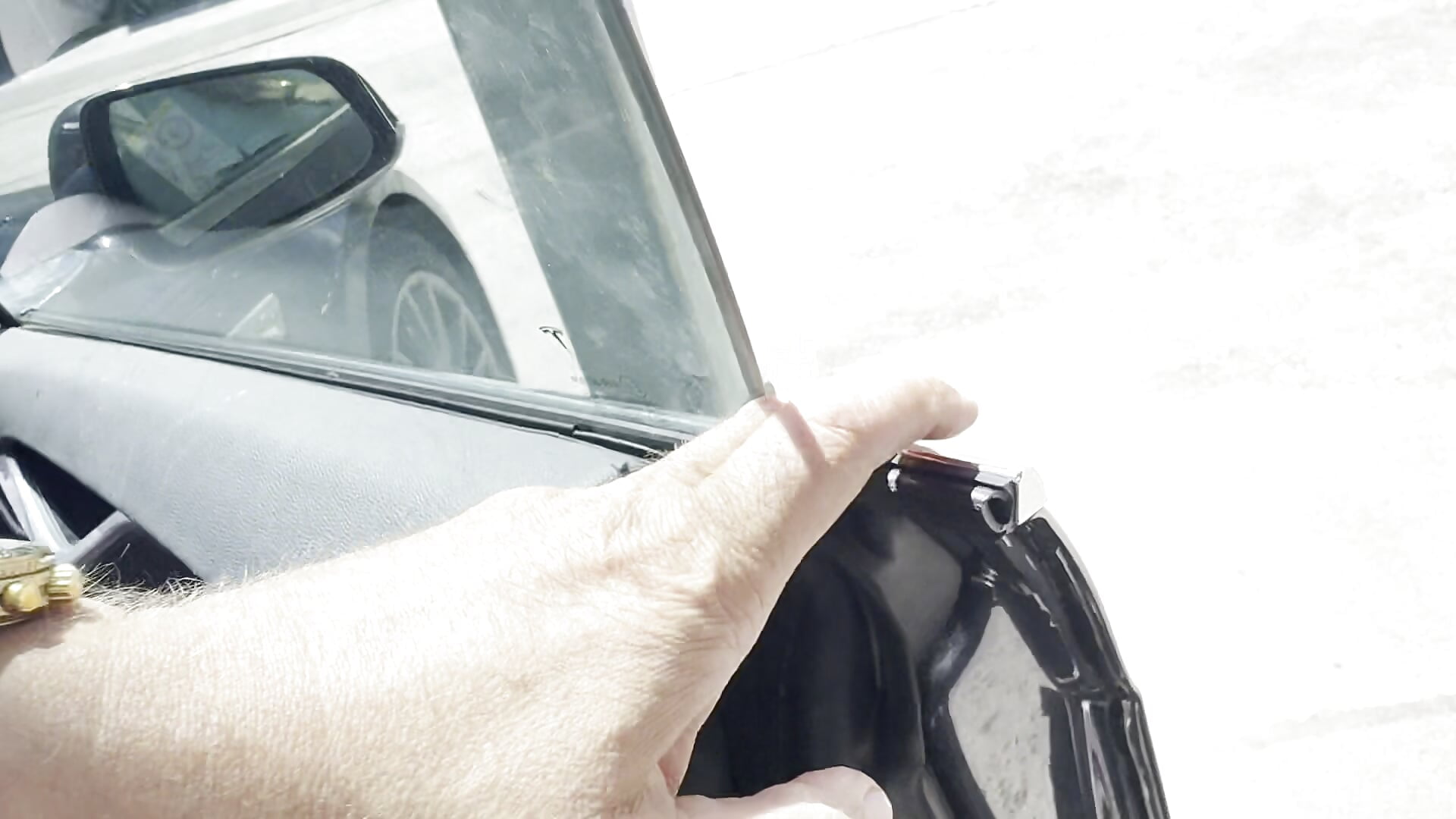 E Auto Probefahrt endet natürlich mit Schweinkram LOL