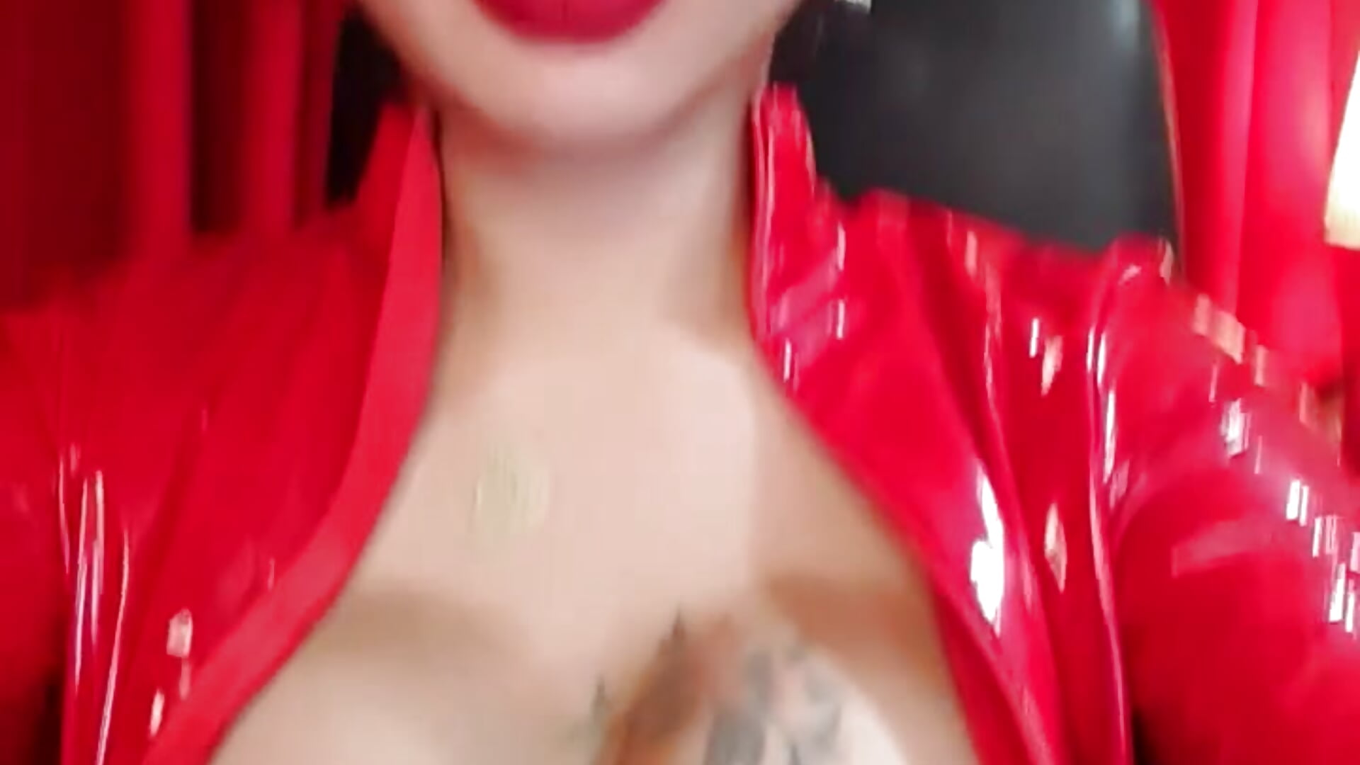 IN RED LATEX - video by kagoddesonko cam model
