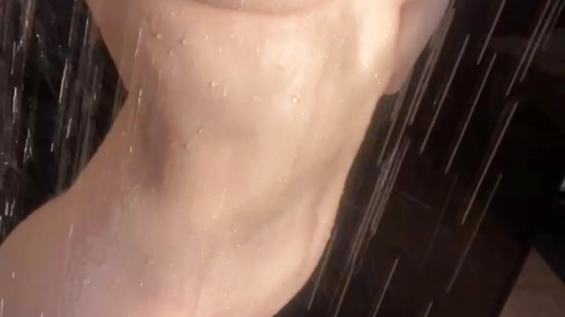 I'm in the shower