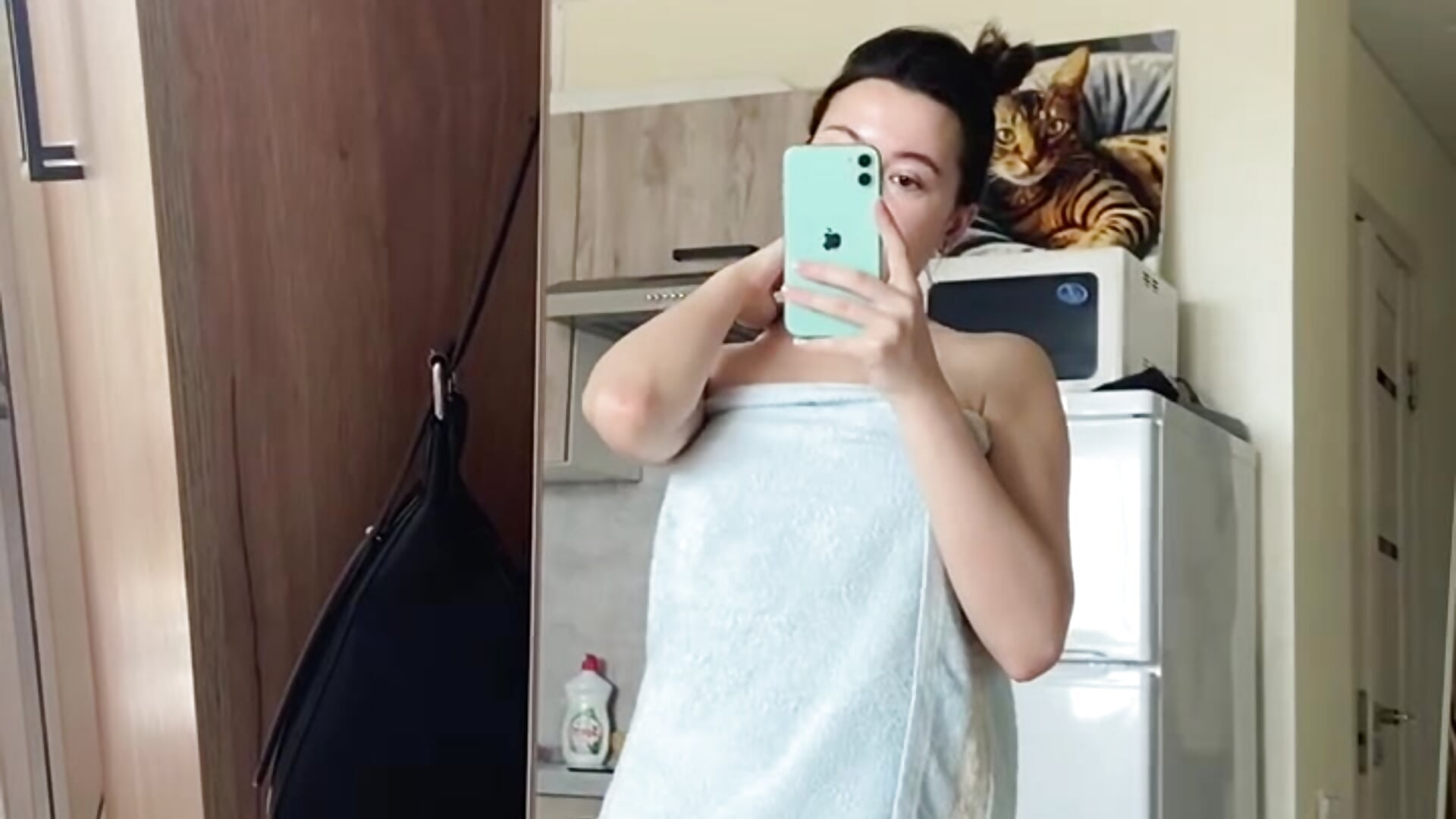 After the shower 🚿