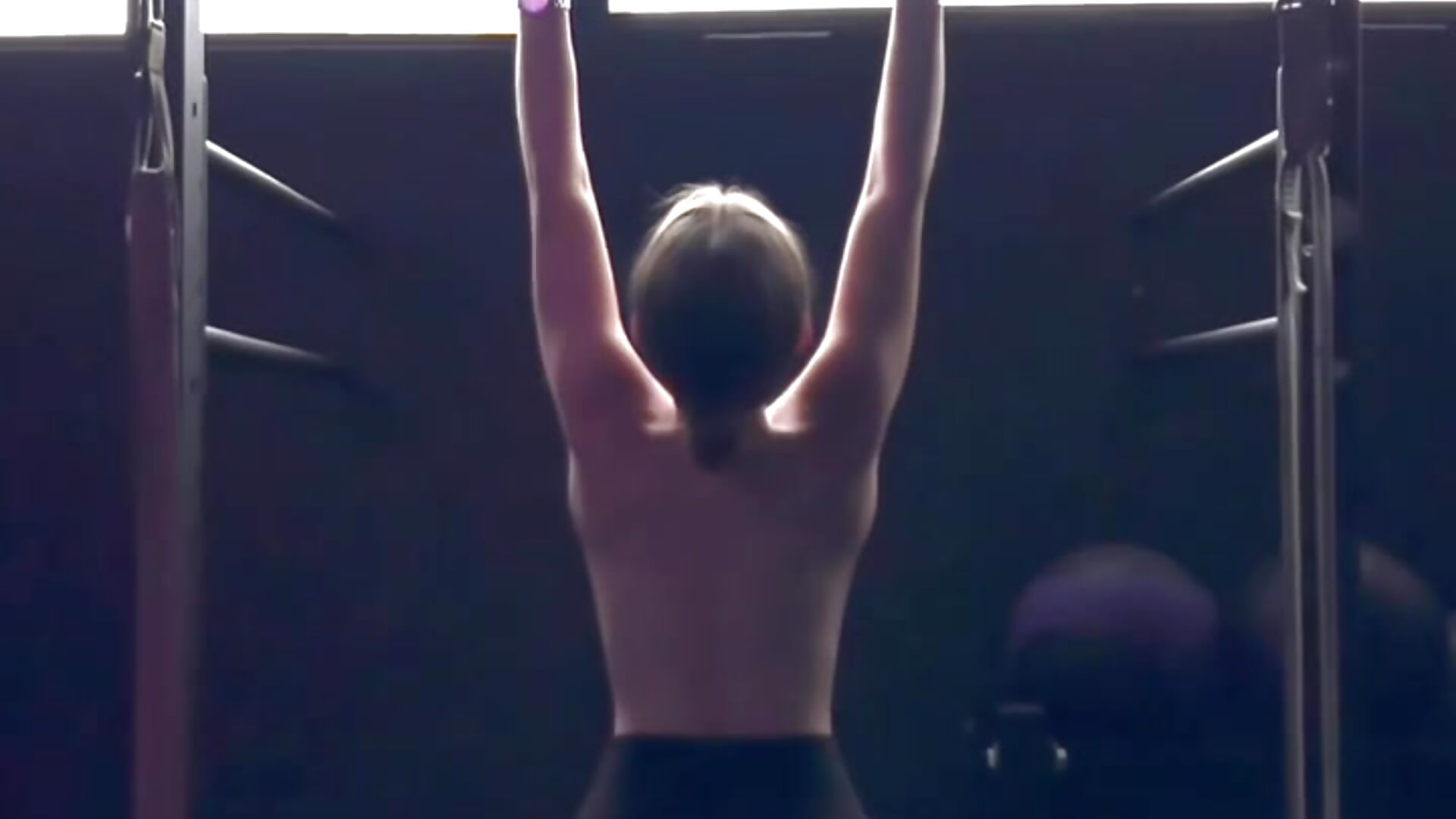 Naked Breast Pull-Ups