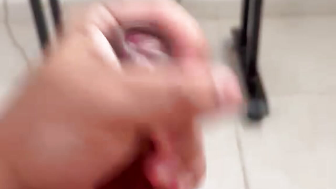 my cum in the air
