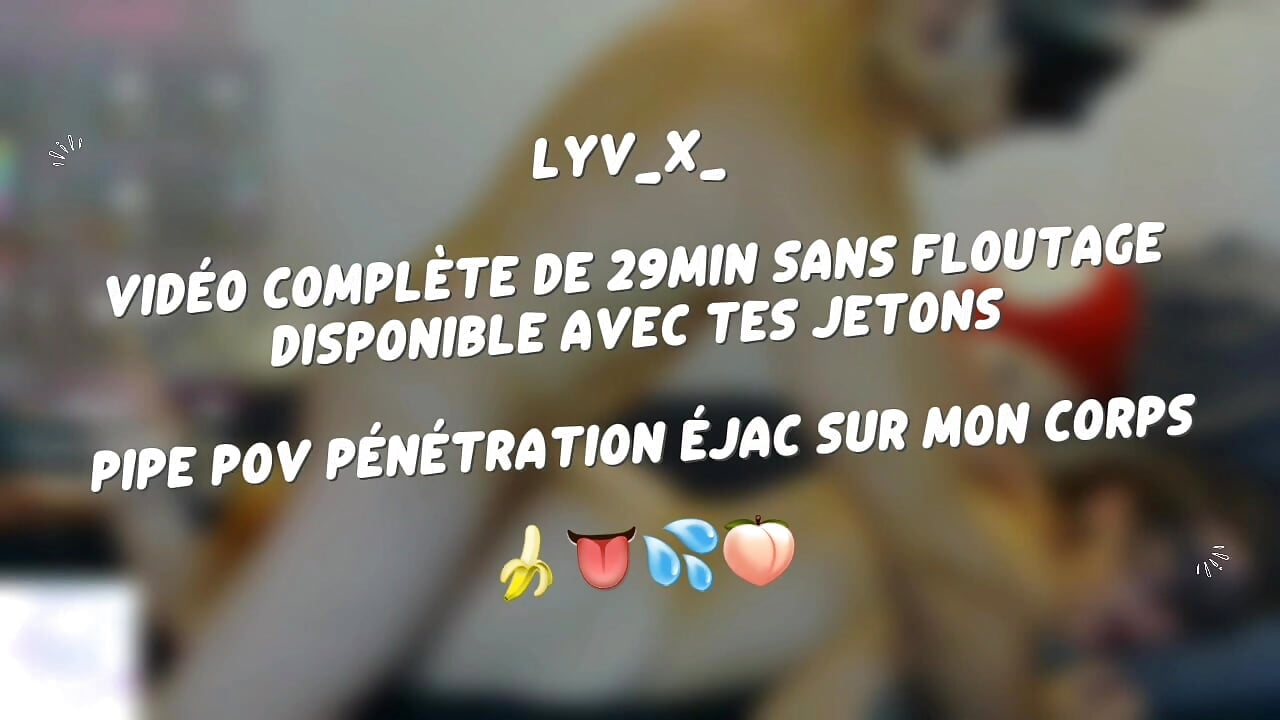 Teaser vidéo show ticket 07/08/25 - video by lyv_x_ cam model